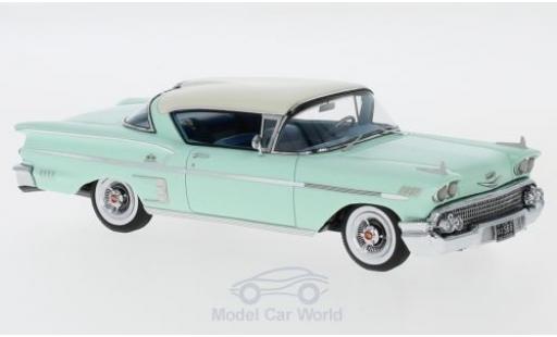 Modelauto Chevrolet Bel Air Coupe Impala Sport groen/beige 1958 1/43 Neo