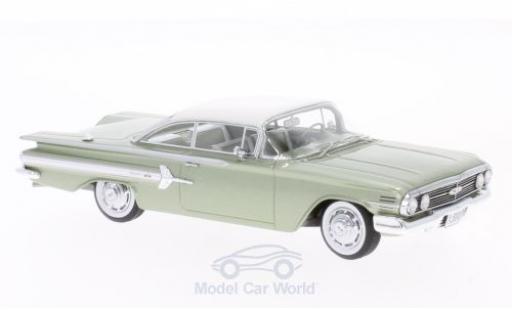 Modelauto Chevrolet Impala Coupe Sport metallic groen/wit 1960 1/43 Neo