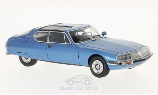 Modelauto Citroen SM Shooting Brake 1971 Espace by Heuliez metallic blauw 1971 1/43 Neo