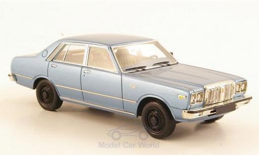 Modelauto Datsun 200L Berline Laurel (C230) metallic blauw 1/43 Neo
