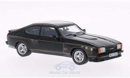 Modelauto Ford Capri 3.0S MKII X-Pack zwart 1976 1/43 Neo