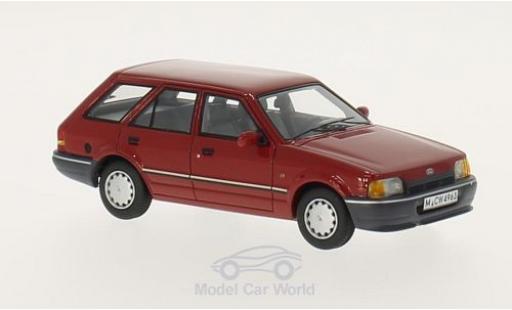 Modelauto Ford Escort Turnier MK IV rood 1986 1/43 Neo
