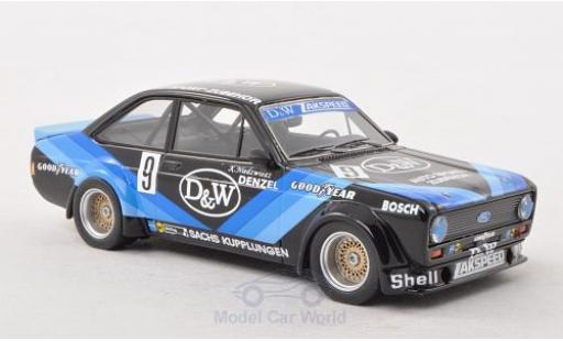 Modelauto Ford Escort RS MkII Gr.2 No.9 D&W ETCC Sizilien 1979 K.Niedzwiedz 1/43 Neo