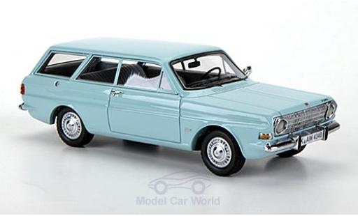 Modelauto Ford Taunus 12M (P6) Turnier turquoise 1/43 Neo