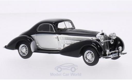 Modelauto Horch 853 Spezial Coupe - grijs/zwart 1937 1/43 Neo