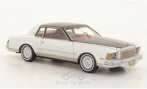 Modelauto Chevrolet Monte Carlo Coupe grijs/metallic grijs 1978 1/43 Neo