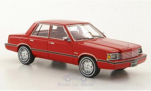Modelauto Dodge Aries Berline rood 1983 (K-Car) 1/43 Neo
