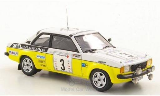 Modelauto Opel Ascona B 400 B Gr.2 No.3 Euro H&Atilde;&curren;ndlerteam Boucles de Spa 1979 J.Kleint/G.Wanger 1/43 Neo