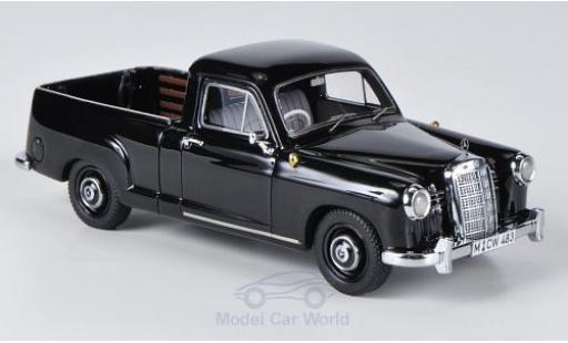 Modelauto Mercedes 180 Bakkie (W120) zwart 1/43 Neo