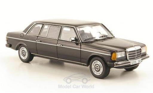 Modelauto Mercedes 240 Coupe D Lang (V123) zwart 1978 1/43 Neo