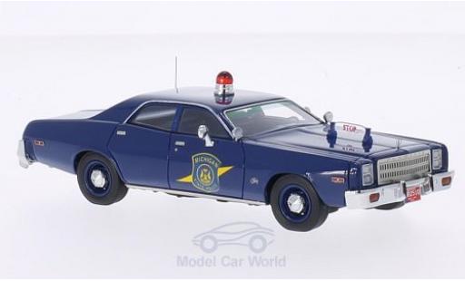 Modelauto Plymouth Fury Base Michigan State Politie 1977 Politie (USA) 1/43 Neo