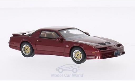 Modelauto Pontiac Firebird GTA Trans Am metallic rood 1988 1/43 Neo
