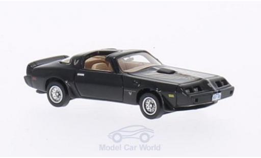 Modelauto Pontiac Firebird 1979 Trans Am zwart/Dekor 1/87 Neo