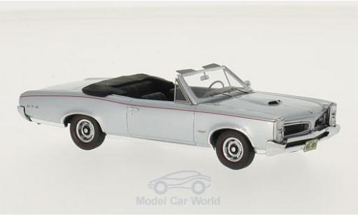 Modelauto Pontiac GTO Convertible Cabriolet metallic grijs 1966 1/43 Neo