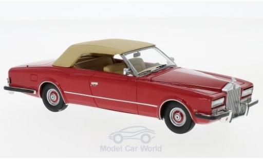 Modelauto Rolls Royce Phantom Frua VI Drophead Coupe rood/beige 1971 1/43 Neo