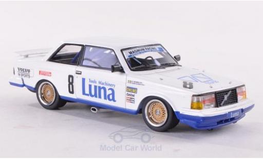 Modelauto Volvo 240 Turbo No.8 Magnum Racing ETCC 1985 A.Olofsson 1/43 Neo