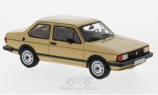 Modelauto Volkswagen Jetta I bruin 1980 1/43 Neo
