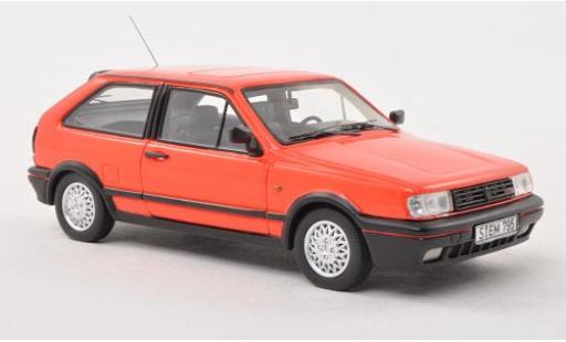 Modelauto Volkswagen Polo G40 IIF Coupe rood 1991 1/43 Neo