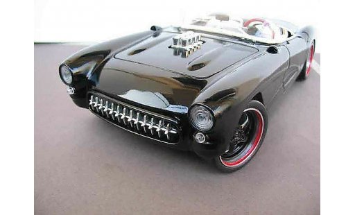 Chevrolet Corvette course 1/18 Burago C1 chevy v8 drag 1957 modelauto