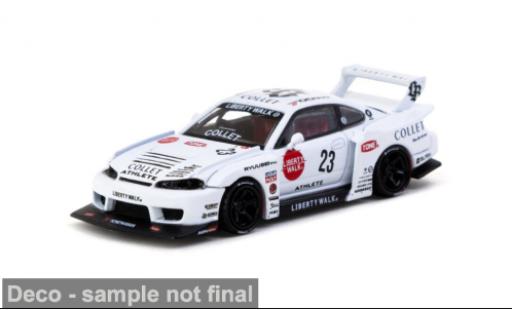 Modelauto Nissan Silvia S15 () LB-Super Silhouette wit 2025 1/64 Tarmac Works