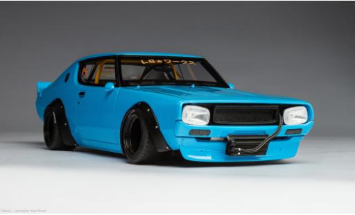 Modelauto Nissan Skyline 2000 GT-R (KPGC110) blauw 2024 1/18 Ottomobile
