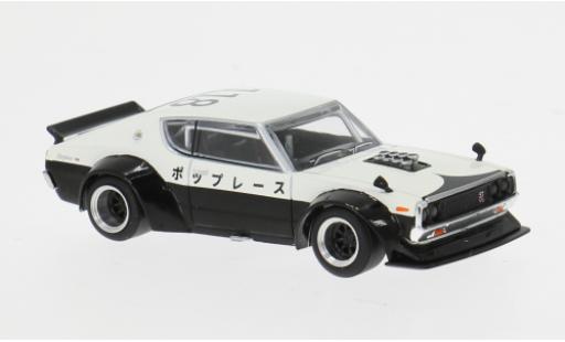 Modelauto Nissan Skyline 2000 GT-R V8 Drift KPGC 110 Kenmeri 1/64 Pop Race