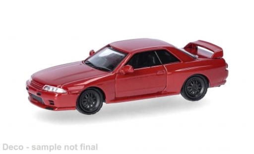 Modelauto Nissan Skyline R32 GTR () rood 1/87 Micro City 87