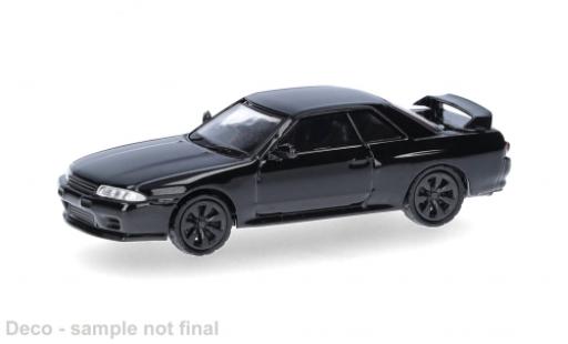Modelauto Nissan Skyline R32 GTR () zwart 1/87 Micro City 87