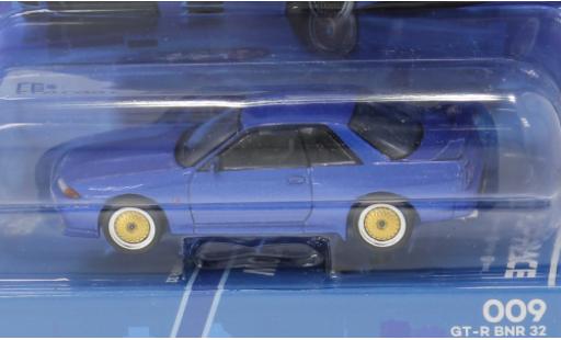 Modelauto Nissan Skyline R32 blauw 1/64 Pop Race