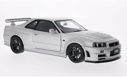 Nissan Skyline R34 1/18 Autoart () Nismo GT-R Z-Tune grijs-grijs RHD 2005 modelauto