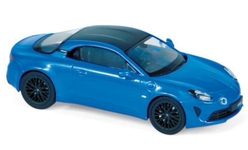Modelauto Alpine A110 s metallic blauw/carbon 2019 1/43 Norev