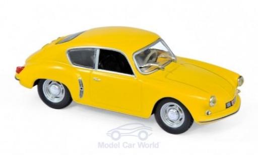 Modelauto Alpine A106 coupe Renault geel 1956 1/43 Norev