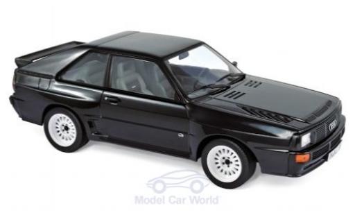 Modelauto Audi Sport Quattro coupe zwart 1985 1/18 Norev