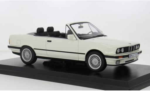 Modelauto Bmw 325 Cabriolet i (E30) wit 1991 1/18 Norev