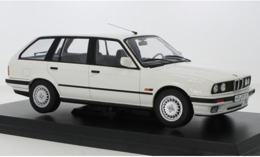 Modelauto Bmw 325 Touring i (E30) wit 1991 1/18 Norev