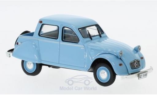 Modelauto Citroen 2CV Berline Citroneta blauw 1963 1/43 Norev