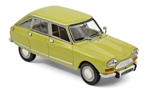 Modelauto Citroen Ami 8 Berline Club geel 1970 1/43 Norev