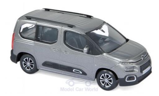Modelauto Citroen Berlingo Fourgonnette metallic grijs 2018 1/43 Norev
