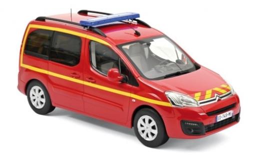 Modelauto Citroen Berlingo pompiers Brandweer (F) 2017 1/18 Norev