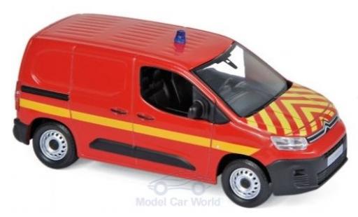 Modelauto Citroen Berlingo pompiers Van Brandweer (F) 2018 1/43 Norev