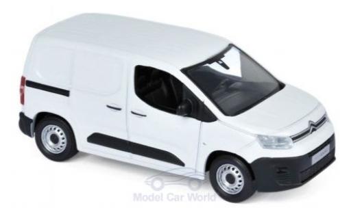 Modelauto Citroen Berlingo Fourgonnette Van wit 2018 1/43 Norev