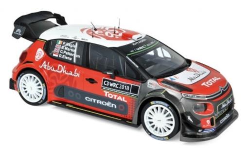 Modelauto Citroen C3 WRC Rally WM 2018 Presentation Version 1/18 Norev