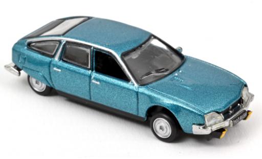 Modelauto Citroen CX Berline 2000 metallic blauw 1975 1/87 Norev