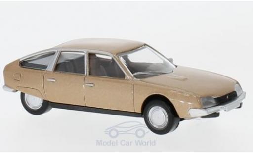 Modelauto Citroen CX Berline metallic beige 1974 1/64 Norev