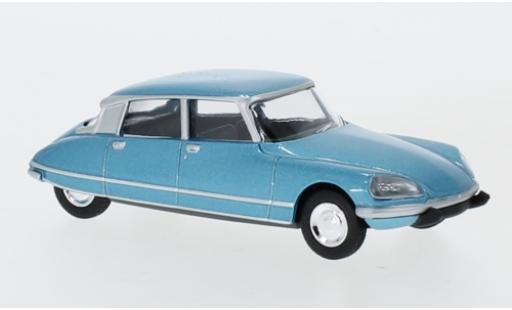 Modelauto Citroen DS 23 Pallas metallic blauw 1972 1/64 Norev