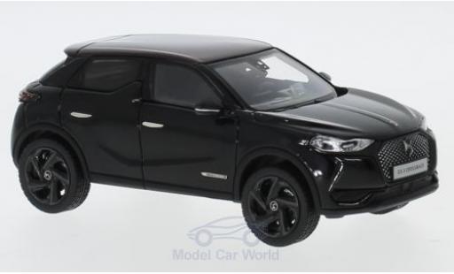 Modelauto DS Automobiles DS3 SUV Citroen DS 3 Crossback La Premiere zwart/rood 2019 1/43 Norev