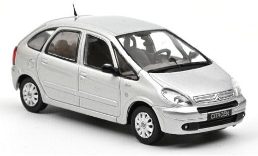 Modelauto Citroen Xsara Picasso monospace Picasso grijs 2004 1/43 Norev