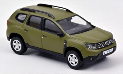 Modelauto Dacia Duster SUV olijfgroen Armee 2020 1/43 Norev