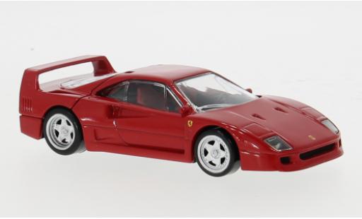 Modelauto Ferrari F40 Coupe rood 1/43 Norev