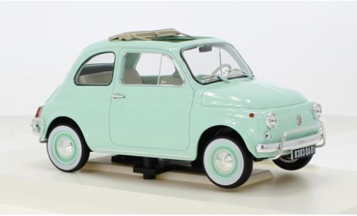 Modelauto Fiat 500 L blauw 1968 1/18 Norev